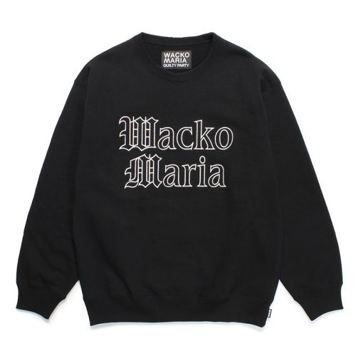 他の写真1: WACKO MARIA/HEAVY WEIGHT CREW NECK SWEAT SHIRT（BLACK）［クルーネックスウェット-24春夏］