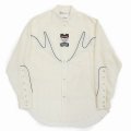 【40%OFF】DAIRIKU/"J.Fox" Western Over Shirt（Ivory）［ウエスタンオーバーシャツ-24春夏］