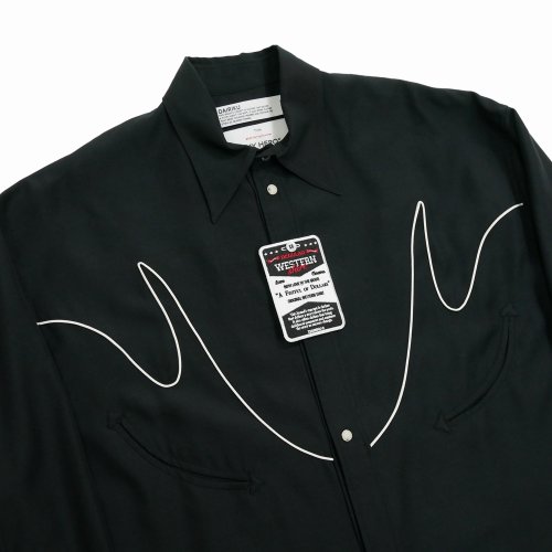 他の写真3: 【30%OFF】DAIRIKU/"J.Fox" Western Over Shirt（Black）［ウエスタンオーバーシャツ-24春夏］
