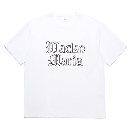 他の写真1: WACKO MARIA/WASHED HEAVY WEIGHT T-SHIRT（WHITE）［プリントT-24春夏］