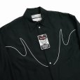 画像4: 【30%OFF】DAIRIKU/"J.Fox" Western Over Shirt（Black）［ウエスタンオーバーシャツ-24春夏］ (4)