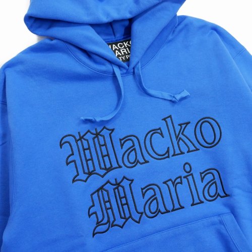 他の写真2: WACKO MARIA/HEAVY WEIGHT PULL OVER HOODED SWEAT SHIRT（BLUE）［プルオーバーパーカー-24春夏］