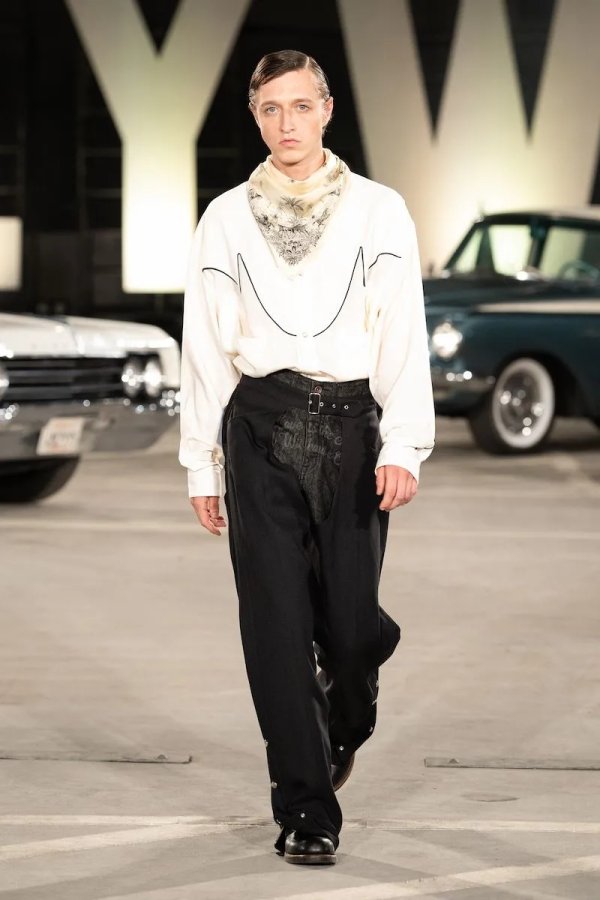 画像5: DAIRIKU/"J.Fox" Western Over Shirt（Ivory）［ウエスタンオーバーシャツ-24春夏］