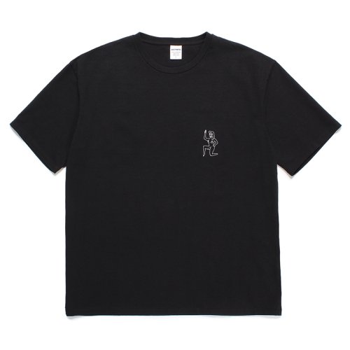 他の写真1: WACKO MARIA/WASHED HEAVY WEIGHT T-SHIRT（BLACK）［刺繍T-24春夏］