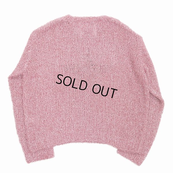 画像2: DAIRIKU/"Babylon" Star Lame Knit（Pink） 【30%OFF】［スターラメニット-24春夏］