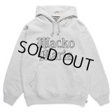 WACKO MARIA/HEAVY WEIGHT PULL OVER HOODED SWEAT SHIRT（GRAY）［プルオーバーパーカー-24春夏］