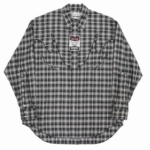 他の写真1: 【30%OFF】DAIRIKU/Check Western Over Shirt（Black）［チェックウエスタンオーバーシャツ-24春夏］