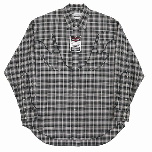 他の写真1: DAIRIKU/Check Western Over Shirt（Black）［チェックウエスタンオーバーシャツ-24春夏］