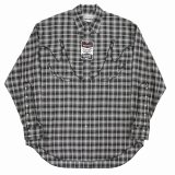 DAIRIKU/Check Western Over Shirt（Black）［チェックウエスタンオーバーシャツ-24春夏］