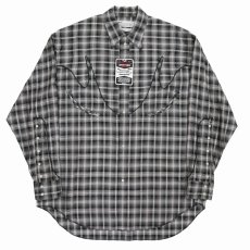 画像1: 【40%OFF】DAIRIKU/Check Western Over Shirt（Black）［チェックウエスタンオーバーシャツ-24春夏］ (1)