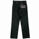 DAIRIKU/"Straight" Satin Pants（Black）［"ストレート"サテンパンツ-24春夏］