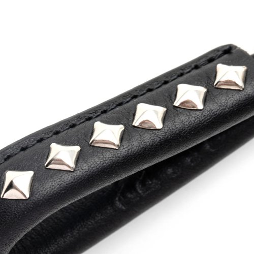 他の写真2: CALEE/STUDS LEATHER ASSORT KEY RING ＜TYPE I＞ D（BLACK/D）［スタッズレザーキーリング-24春夏］