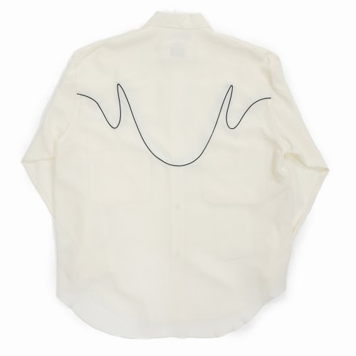 他の写真2: 【30%OFF】DAIRIKU/"J.Fox" Western Over Shirt（Ivory）［ウエスタンオーバーシャツ-24春夏］