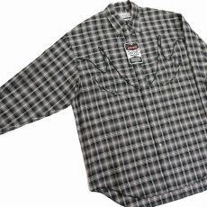 画像3: 【40%OFF】DAIRIKU/Check Western Over Shirt（Black）［チェックウエスタンオーバーシャツ-24春夏］ (3)