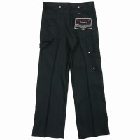 DAIRIKU/"Painter" Pressed Pants（Black）［"ペインター"スタプレパンツ-25春夏］