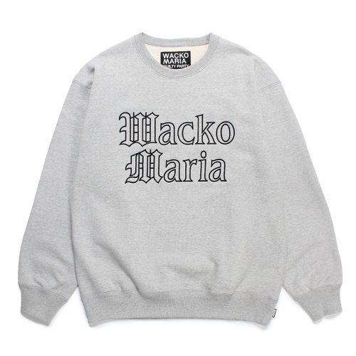 他の写真1: WACKO MARIA/HEAVY WEIGHT CREW NECK SWEAT SHIRT（GRAY）［クルーネックスウェット-24春夏］