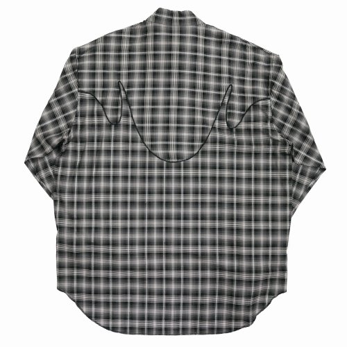 他の写真2: DAIRIKU/Check Western Over Shirt（Black）［チェックウエスタンオーバーシャツ-24春夏］