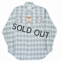 【30%OFF】DAIRIKU/Check Western Over Shirt（Aqua）［チェックウエスタンオーバーシャツ-24春夏］