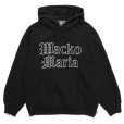 画像1: WACKO MARIA/HEAVY WEIGHT PULL OVER HOODED SWEAT SHIRT（BLACK）［プルオーバーパーカー-24春夏］ (1)