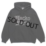 WACKO MARIA/HEAVY WEIGHT PULL OVER HOODED SWEAT SHIRT（BLACK）［プルオーバーパーカー-24春夏］