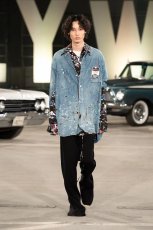 画像6: 【40%OFF】DAIRIKU/"Damage" Denim Work Over Shirt（Indigo）［ダメージ加工デニムワークオーバーシャツ-24春夏］ (6)