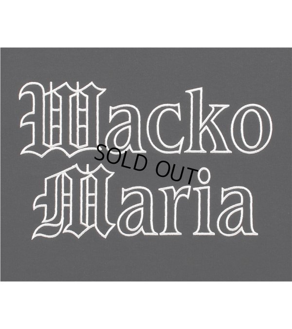 画像2: WACKO MARIA/HEAVY WEIGHT PULL OVER HOODED SWEAT SHIRT（BLACK）［プルオーバーパーカー-24春夏］