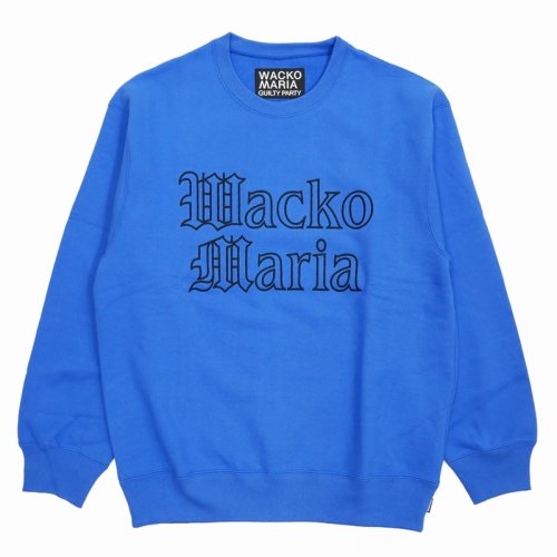 他の写真1: WACKO MARIA/HEAVY WEIGHT CREW NECK SWEAT SHIRT（BLUE）［クルーネックスウェット-24春夏］