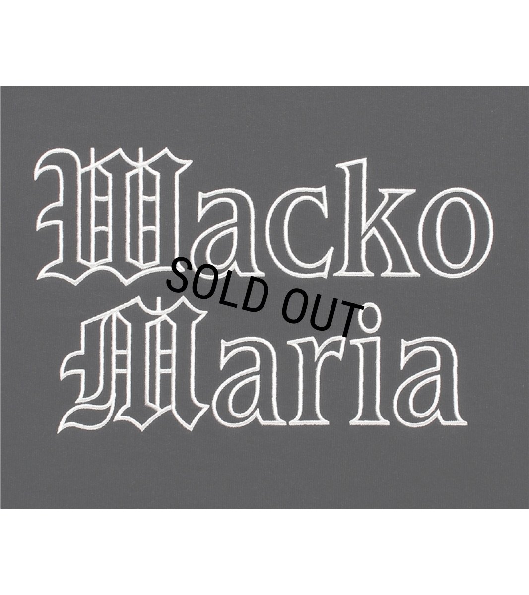 画像2: WACKO MARIA/HEAVY WEIGHT CREW NECK SWEAT SHIRT（BLACK）［クルーネックスウェット-24春夏］ (2)