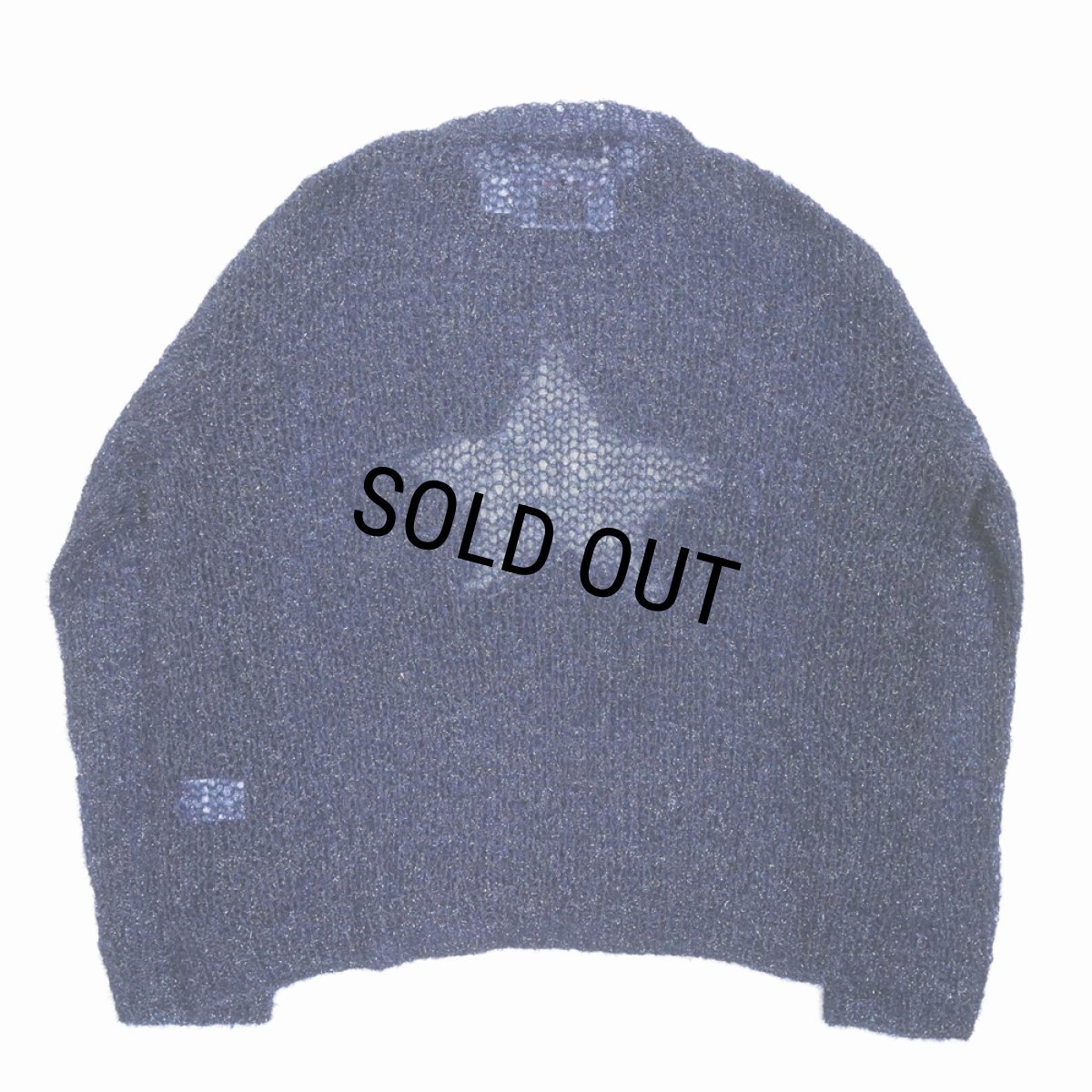 画像2: DAIRIKU/"Babylon" Star Lame Knit（Navy） 【30%OFF】［スターラメニット-24春夏］ (2)