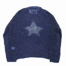 画像2: DAIRIKU/"Babylon" Star Lame Knit（Navy） 【30%OFF】［スターラメニット-24春夏］ (2)