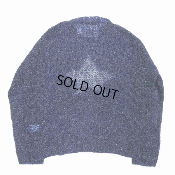 画像2: DAIRIKU/"Babylon" Star Lame Knit（Navy） 【30%OFF】［スターラメニット-24春夏］