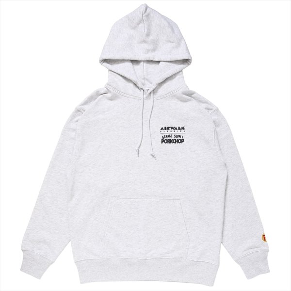 画像2: PORKCHOP/AIR PORK HOODIE（×AIRWALK CLASSICS）（ASH）［プルオーバーパーカー-24春夏］