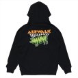 画像1: PORKCHOP/AIR PORK HOODIE（×AIRWALK CLASSICS）（BLACK）［プルオーバーパーカー-24春夏］ (1)