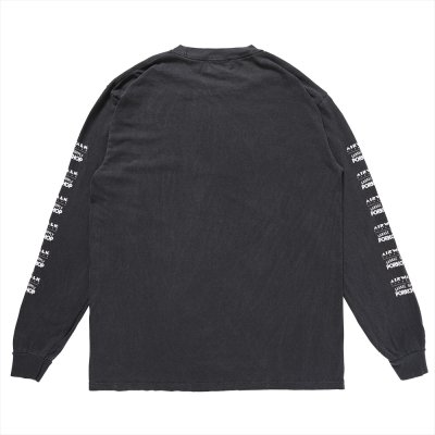 画像2: PORKCHOP/AP SKELETON L/S TEE（×AIRWALK CLASSICS）（ASH BLACK）［プリント長袖T-24春夏］