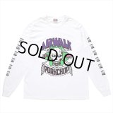 PORKCHOP/AP SKELETON L/S TEE（×AIRWALK CLASSICS）（WHITE）［プリント長袖T-24春夏］