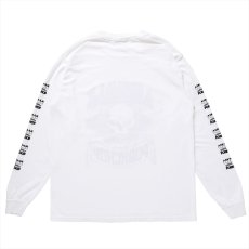 画像2: PORKCHOP/AP SKELETON L/S TEE（×AIRWALK CLASSICS）（WHITE）［プリント長袖T-24春夏］ (2)