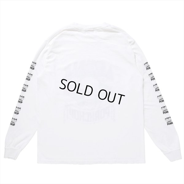 画像2: PORKCHOP/AP SKELETON L/S TEE（×AIRWALK CLASSICS）（WHITE）［プリント長袖T-24春夏］