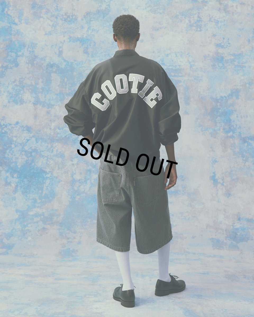 画像4: COOTIE PRODUCTIONS/5 Pocket Baggy Denim Easy Shorts（Black Hard Wash）［バギーデニムイージーショーツ-24春夏］ (4)