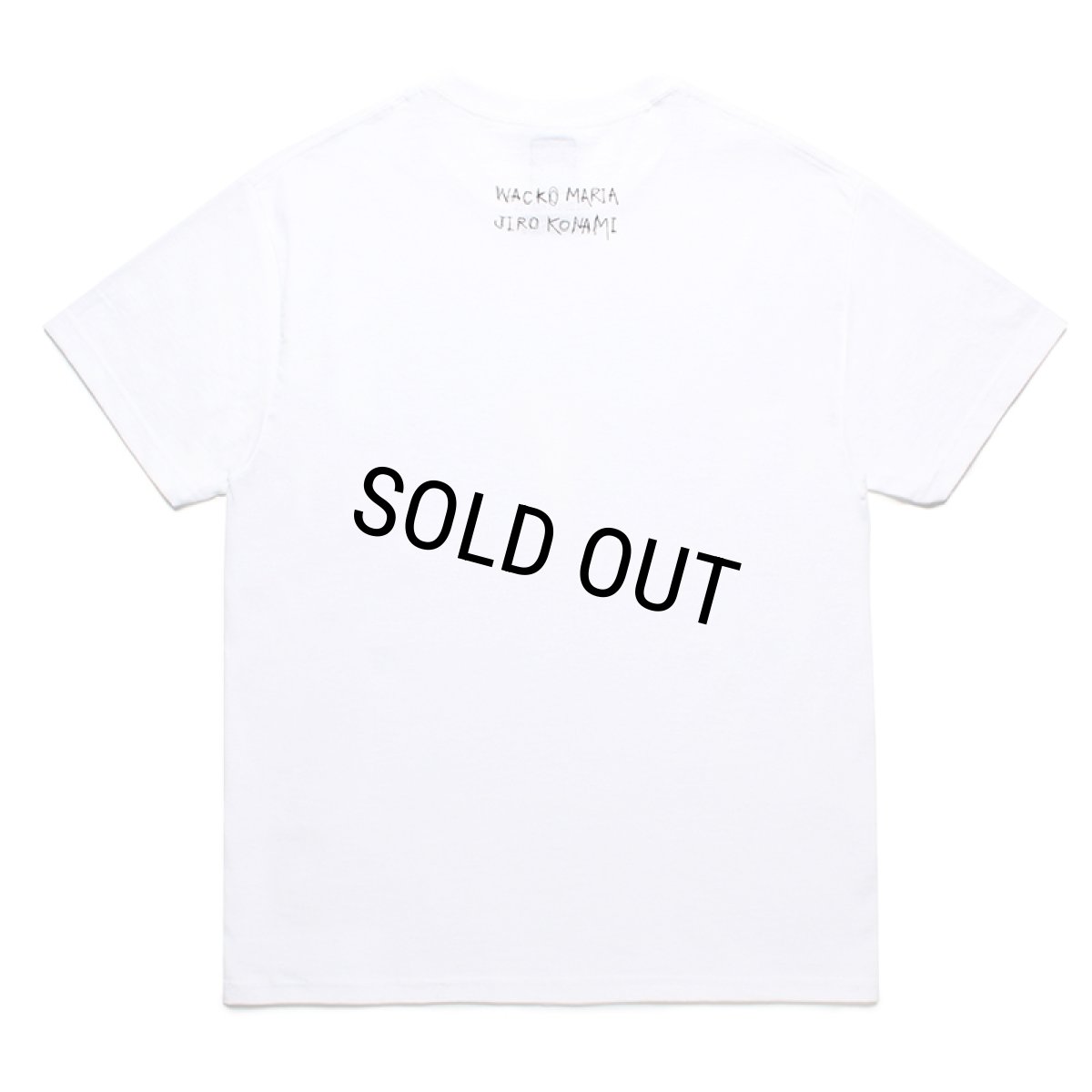 画像2: WACKO MARIA/JIRO KONAMI / T-SHIRT（WHITE）［フォトT-24春夏］ (2)