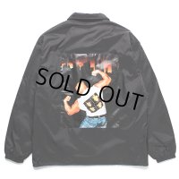 WACKO MARIA/JIRO KONAMI / COACH JACKET（BLACK）［コーチJKT-24春夏］