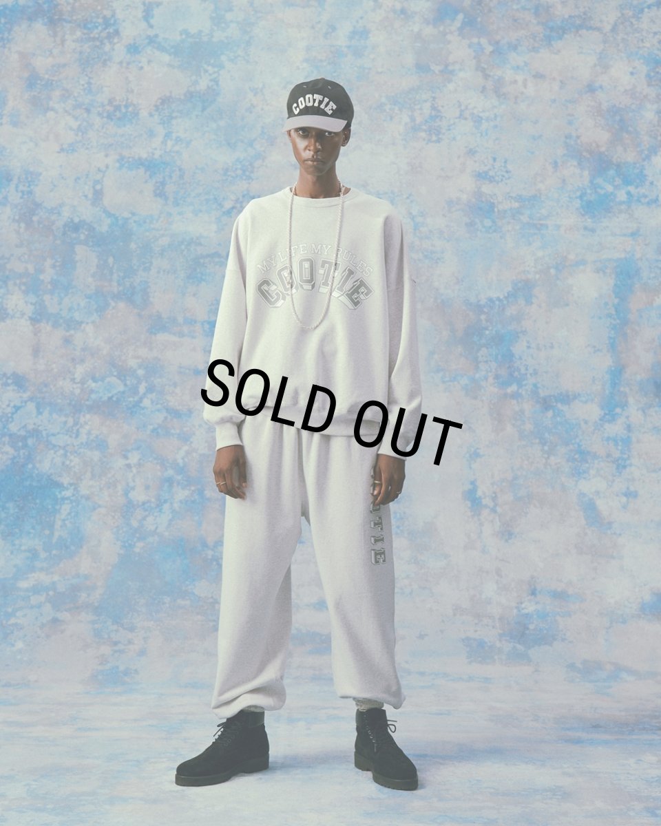 画像5: COOTIE PRODUCTIONS/Cotton OX 6 Panel Cap（Black）［6パネルキャップ-24春夏］ (5)