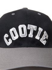 画像4: COOTIE PRODUCTIONS/Cotton OX 6 Panel Cap（Black/Gray）［6パネルキャップ-24春夏］ (4)