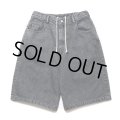 COOTIE PRODUCTIONS/5 Pocket Baggy Denim Easy Shorts（Black Hard Wash）［バギーデニムイージーショーツ-24春夏］