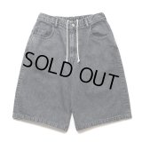 COOTIE PRODUCTIONS/5 Pocket Baggy Denim Easy Shorts（Black Hard Wash）［バギーデニムイージーショーツ-24春夏］