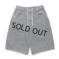 COOTIE PRODUCTIONS/5 Pocket Baggy Denim Easy Shorts（Black Hard Wash）［バギーデニムイージーショーツ-24春夏］