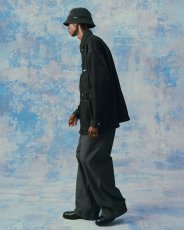 画像6: COOTIE PRODUCTIONS/Garment Dyed Ripstop Check Easy Pants（Black）［チェックイージーパンツ-24春夏］ (6)