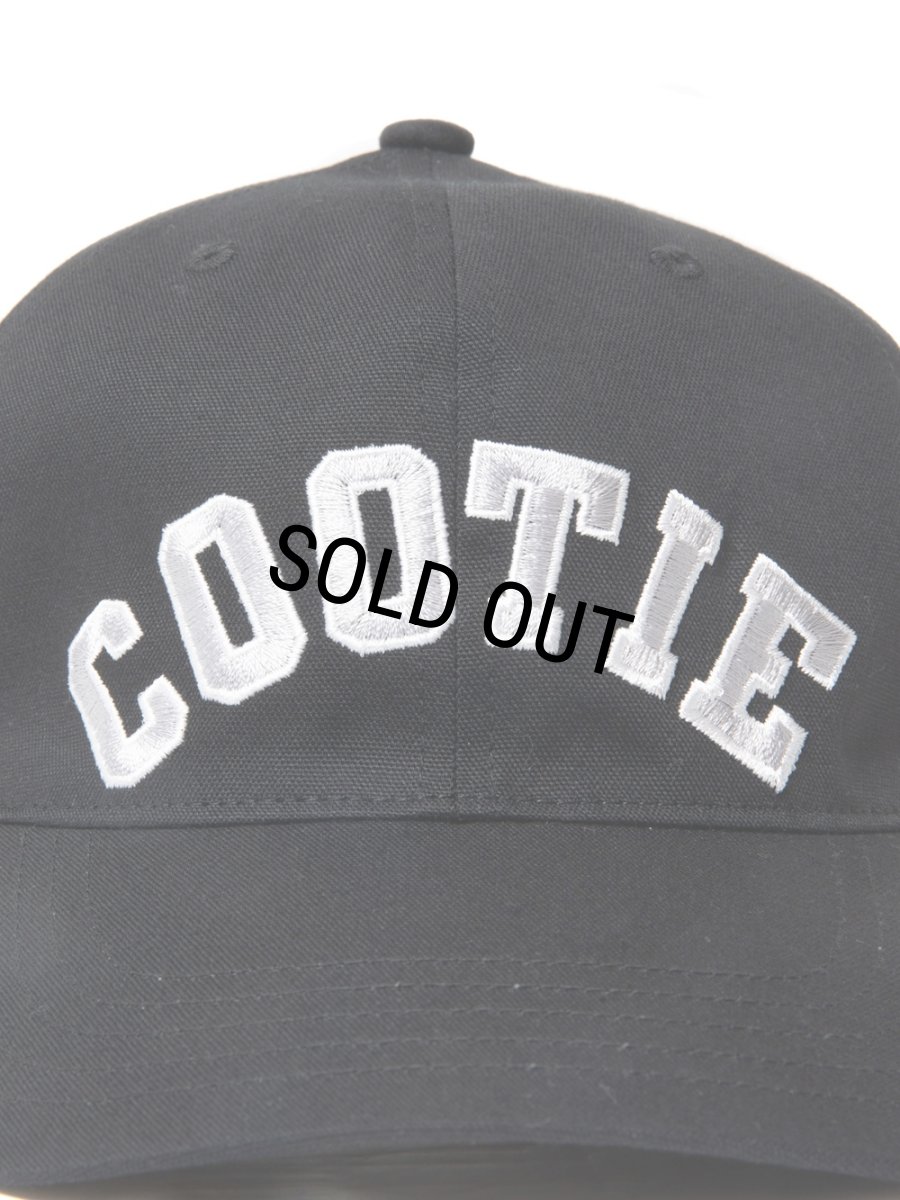 画像4: COOTIE PRODUCTIONS/Cotton OX 6 Panel Cap（Black）［6パネルキャップ-24春夏］ (4)