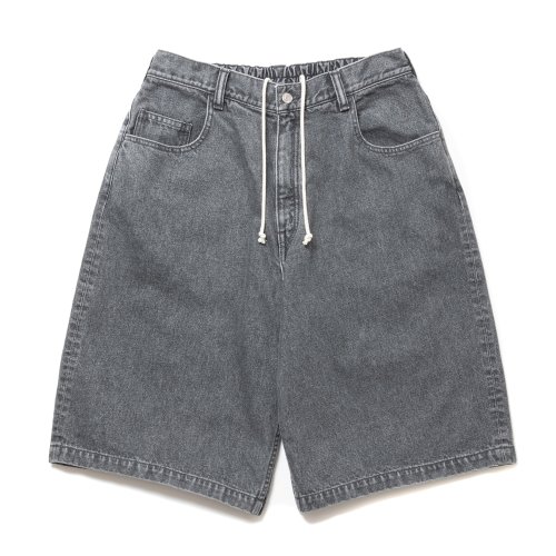 他の写真1: COOTIE PRODUCTIONS/5 Pocket Baggy Denim Easy Shorts（Black Hard Wash）［バギーデニムイージーショーツ-24春夏］