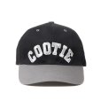 画像1: COOTIE PRODUCTIONS/Cotton OX 6 Panel Cap（Black/Gray）［6パネルキャップ-24春夏］ (1)