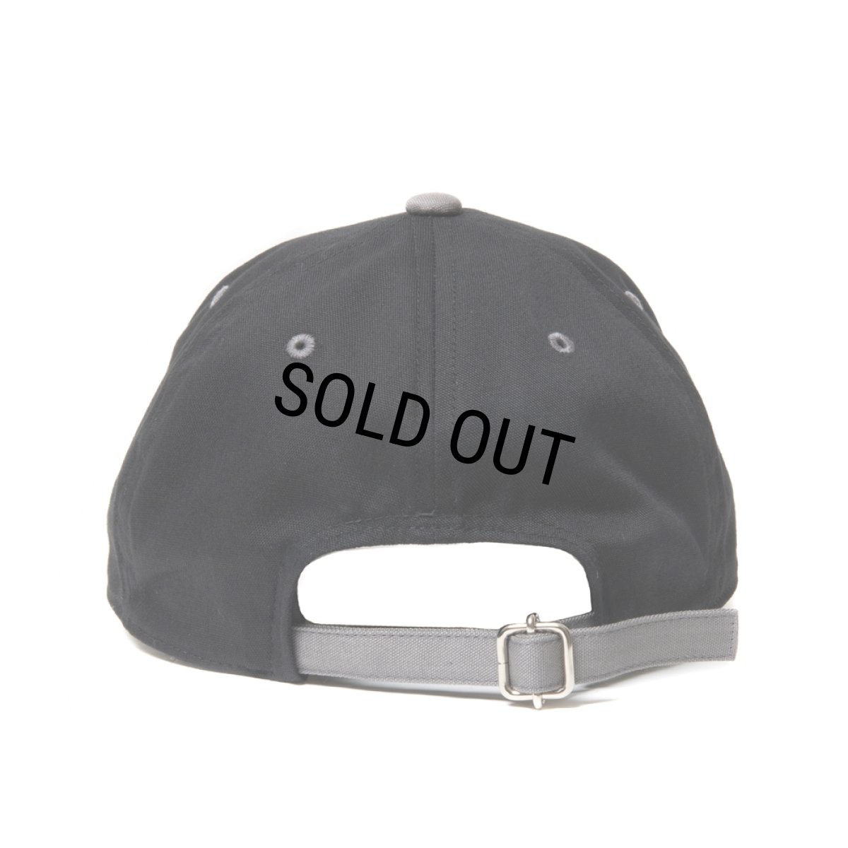画像3: COOTIE PRODUCTIONS/Cotton OX 6 Panel Cap（Black/Gray）［6パネルキャップ-24春夏］ (3)
